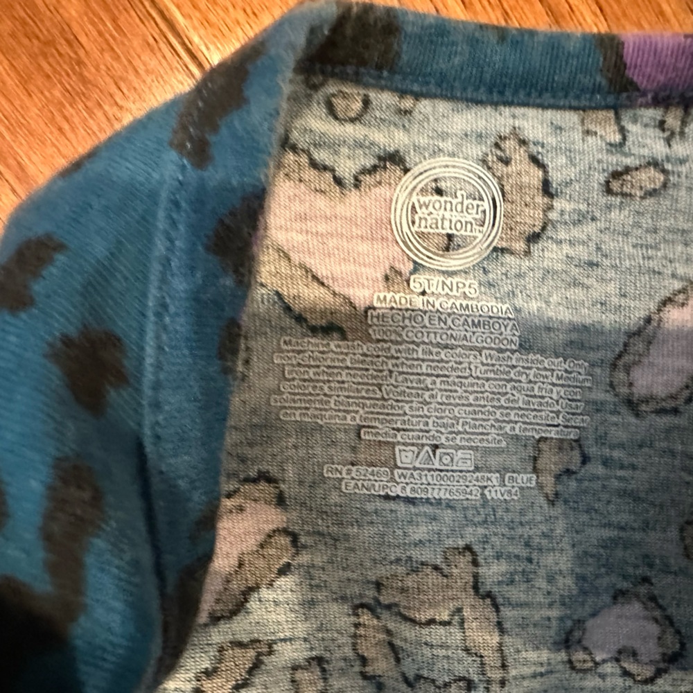 5T Girls’ Leopard Print Dress – Stylish & Fun - Picture 2 of 3